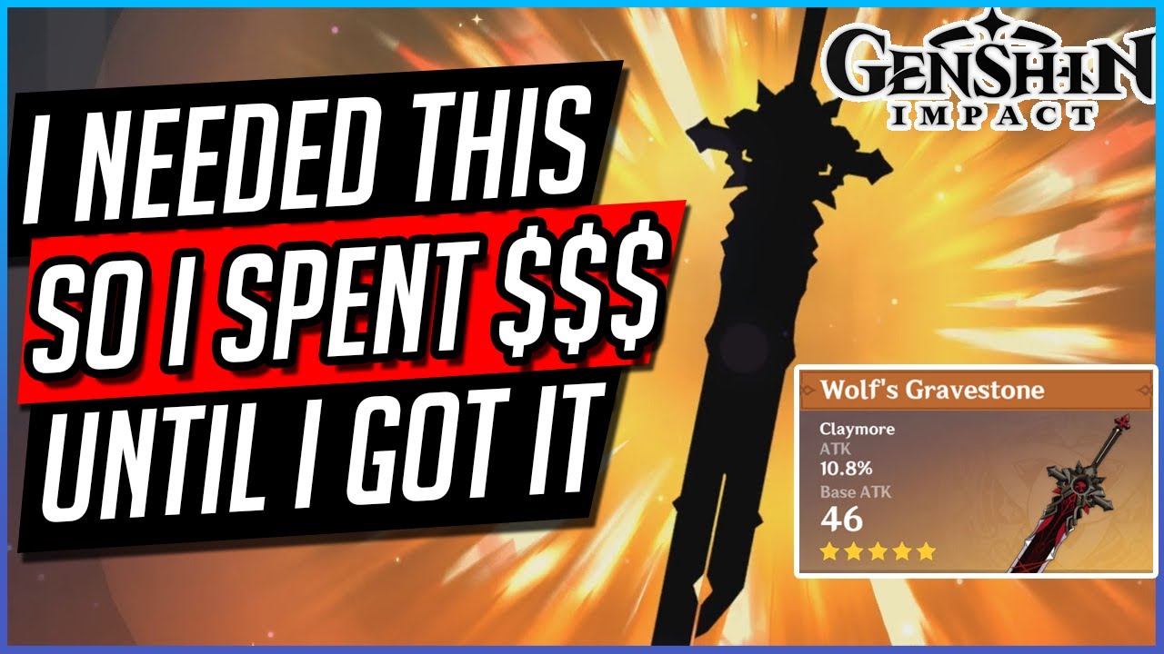 Wishing Until I Get Wolf's Gravestone | Epitome Invocation Weapons Banner Summoning【Genshin Impact】