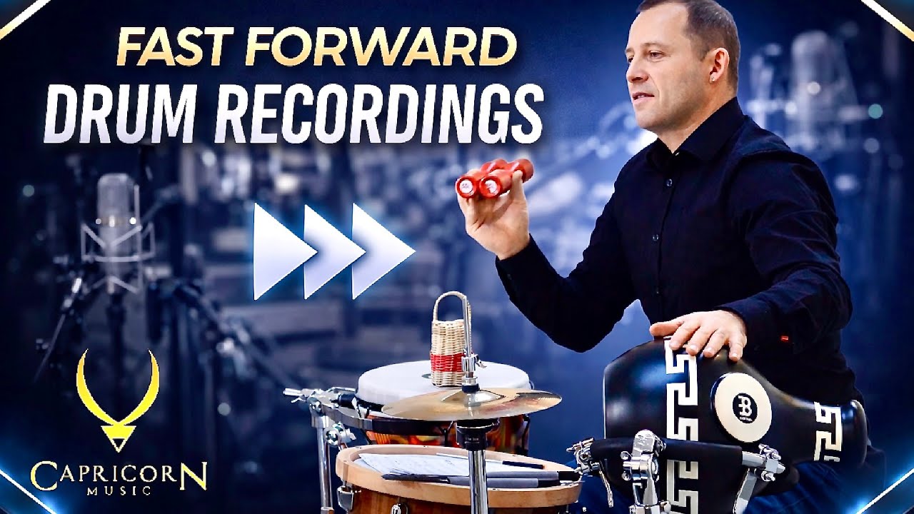 Fast Forward: Drum & Percussion Recording Session | Behind the Scenes