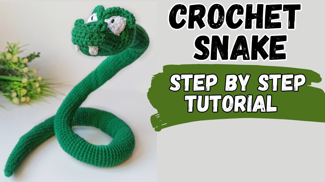 Crochet Snake Amigurumi Tutorial