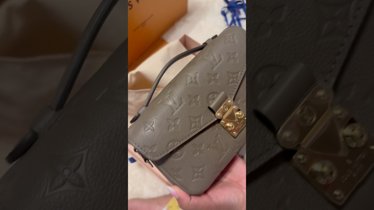 Unboxing New Pochette M&eacute;tis East West #lvbag #pochettemetiseastwest #pochettemetis