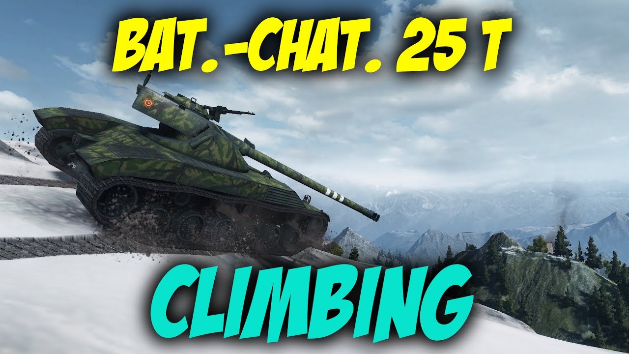 Bat.-Châtillon 25 t || Climbing - Clan War | 10.952 Damage | 3 Kills || World of Tanks