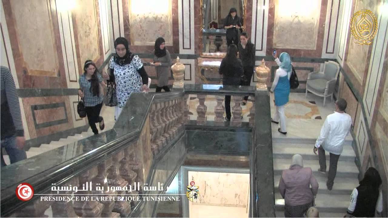 زيارة أطفال من رأس الجبل ببنزرت للقصر الرئاسي