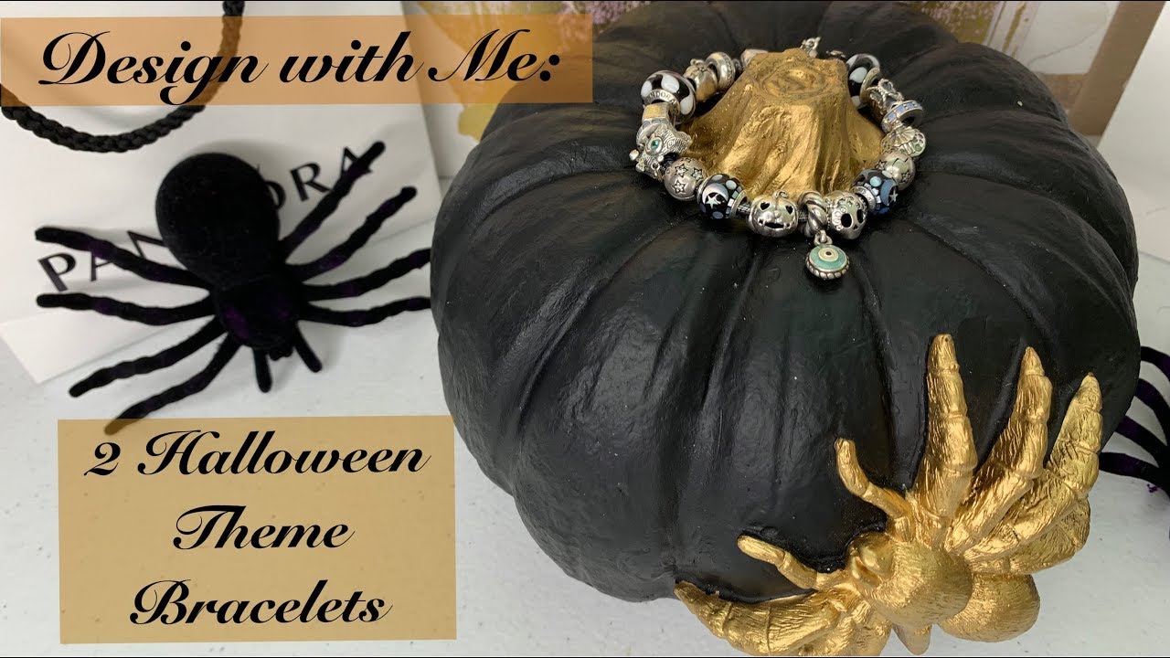 Two Pandora Halloween 2019 🎃💀 Theme Bracelets 🕷👻: A Challenge