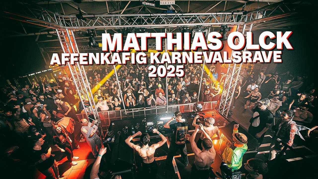 AFFENK&Auml;FIG KARNEVALSRAVE 2025 w/ MATTHIAS OLCK // K&Ouml;LN