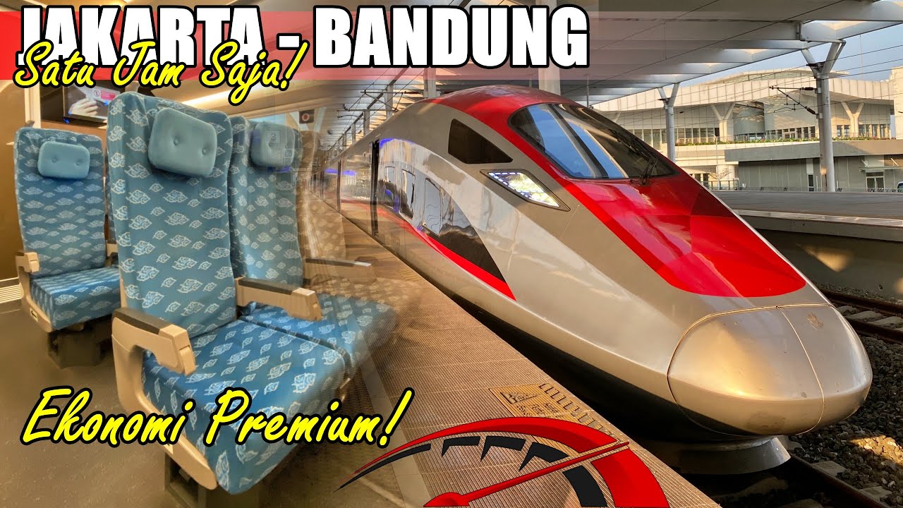 MENCOBA KERETA CEPAT INDONESIA FULL TRIP HALIM - TEGALLUAR | TUTORIAL MENUJU STASIUN KERETA CEPAT