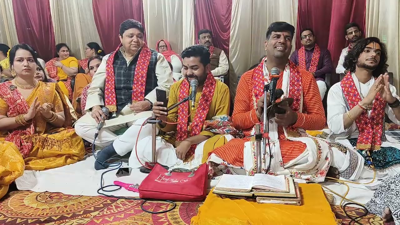 श्री श्यामा बल्लभ लाल जू का होली उत्सव सूरत सिटी मोदीनगर (18/02/26)