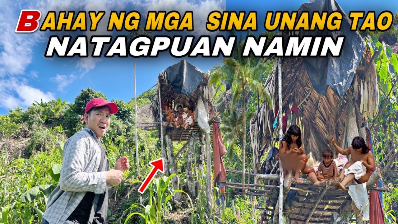 GRABE BAHAY NG MGA SINA UNANG TAO SA TAAS NG PUNO NATAG PUAN NAMIN
