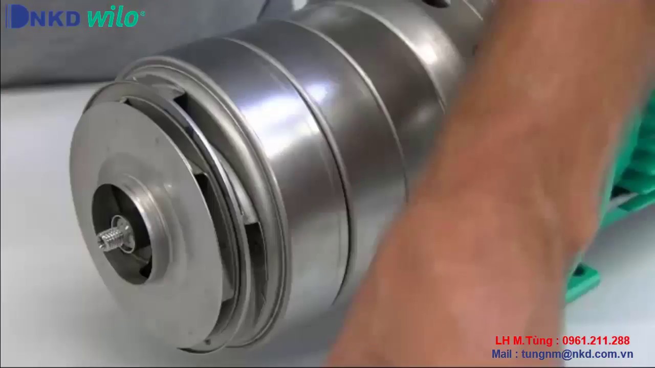 Hướng dẫn Tháo lắp bảo dưỡng bơm Wilo MHI/MHIE 802/804