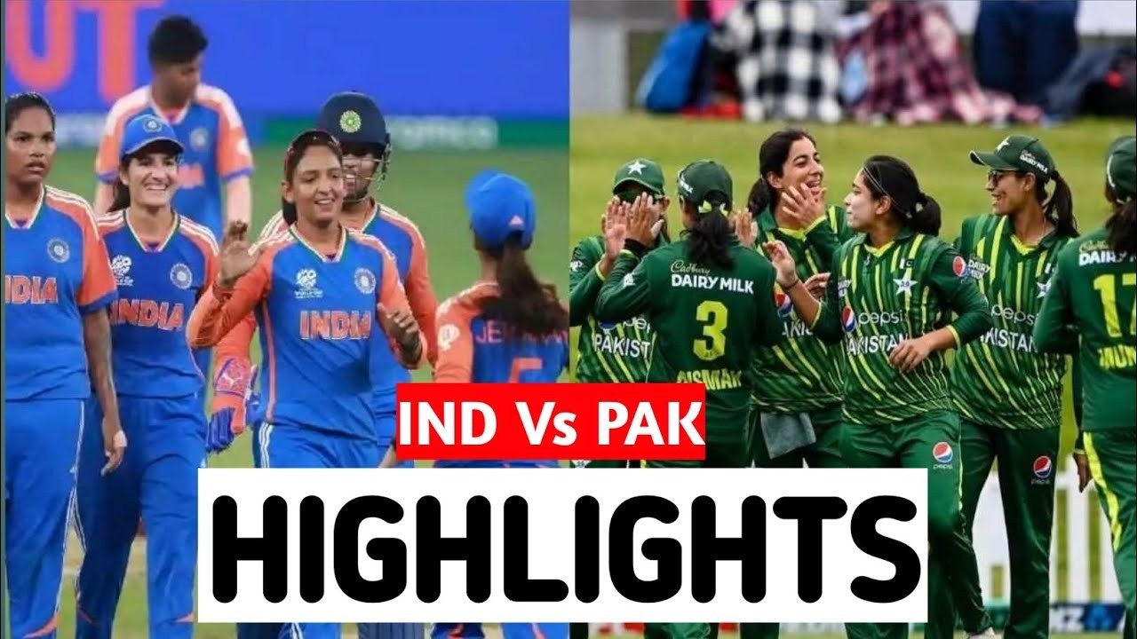 IND W vs PAK W Highlights: India vs Pakistan Women's T20 World Cup 2026 Highlights | Highlights