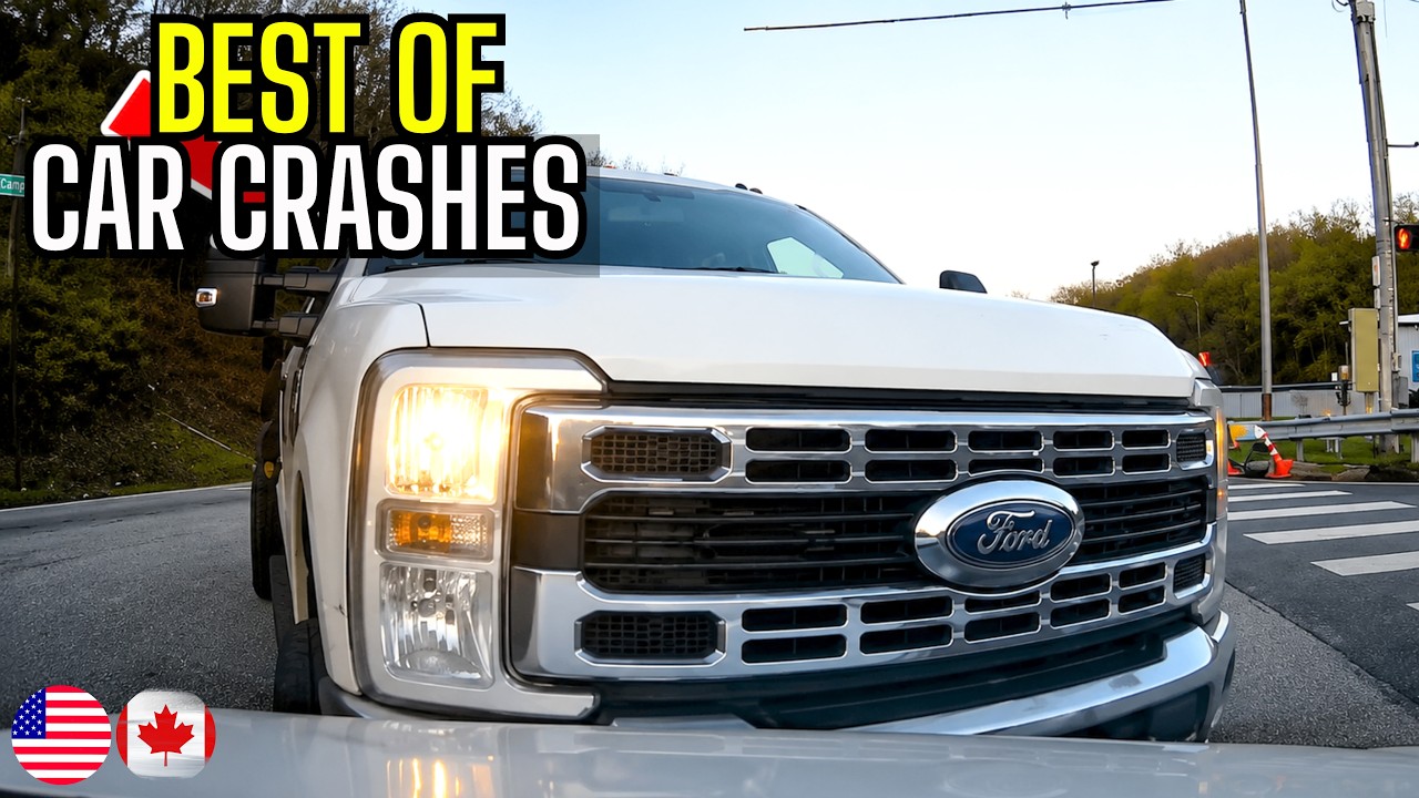 Best of Car Crashes Compilation | USA & Canada - 11