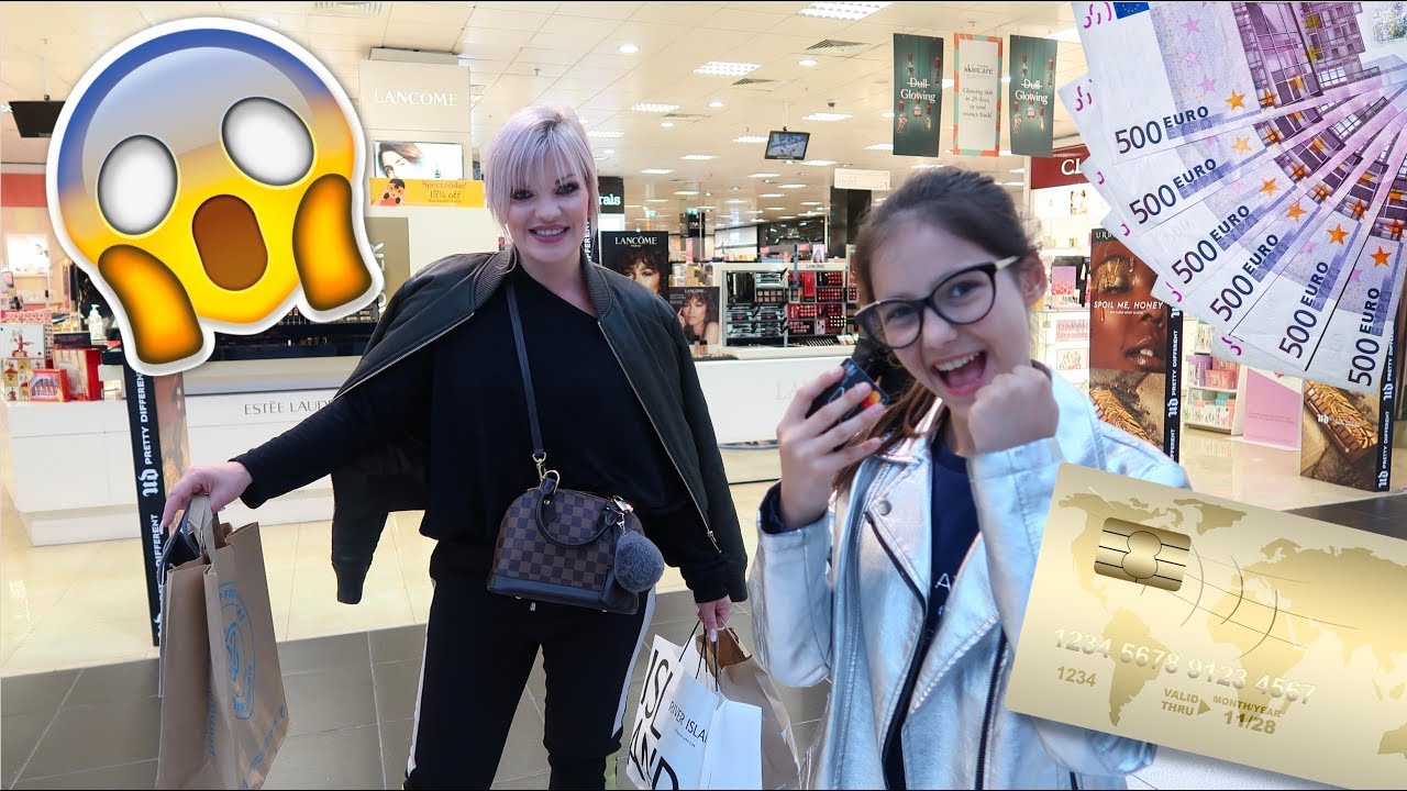 ♥ PRZEZ 12H PŁACĘ KARTĄ KREDYTOWĄ ANETY - ILE WYDAŁAM? | Pusheen Girl