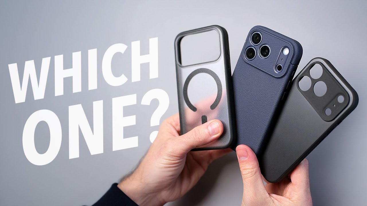 Caudabe iPhone 17 Pro Cases: Synthesis vs Paragon vs Sheath