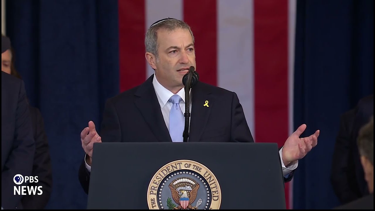 WATCH: Rabbi Ari Berman delivers benediction | Trump 2025 Inauguration