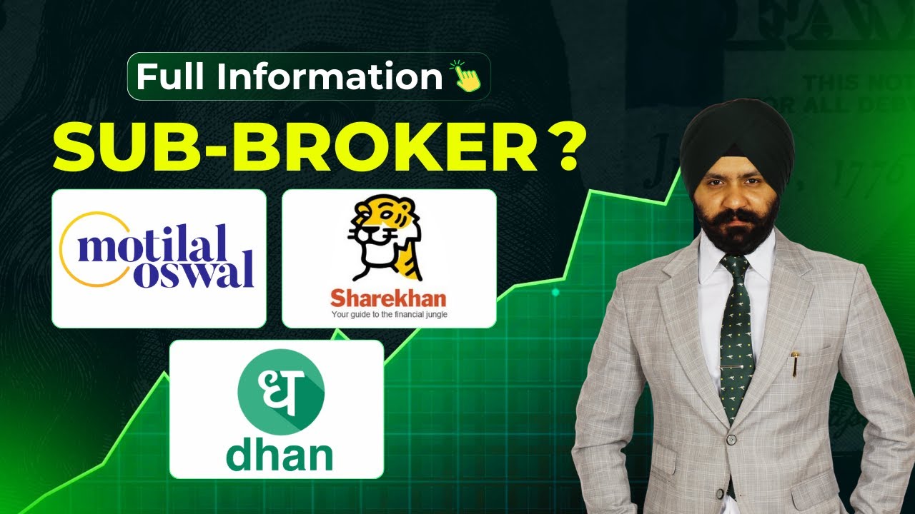 How to become a SUB-BROKER in 2026? | Motilal Oswal, Share Khan, Dhan | Full Information #finance...