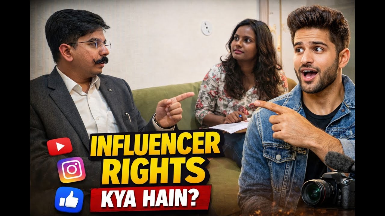 Expert Explains Influencer Rights in India You Need to Know | Advocate Kanishka Gupta#contentcreator