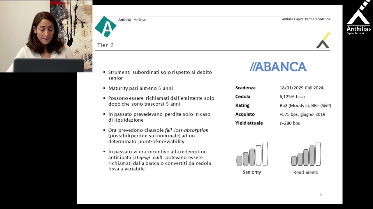 Webcast Anthilia Yellow: tipologie di asset class