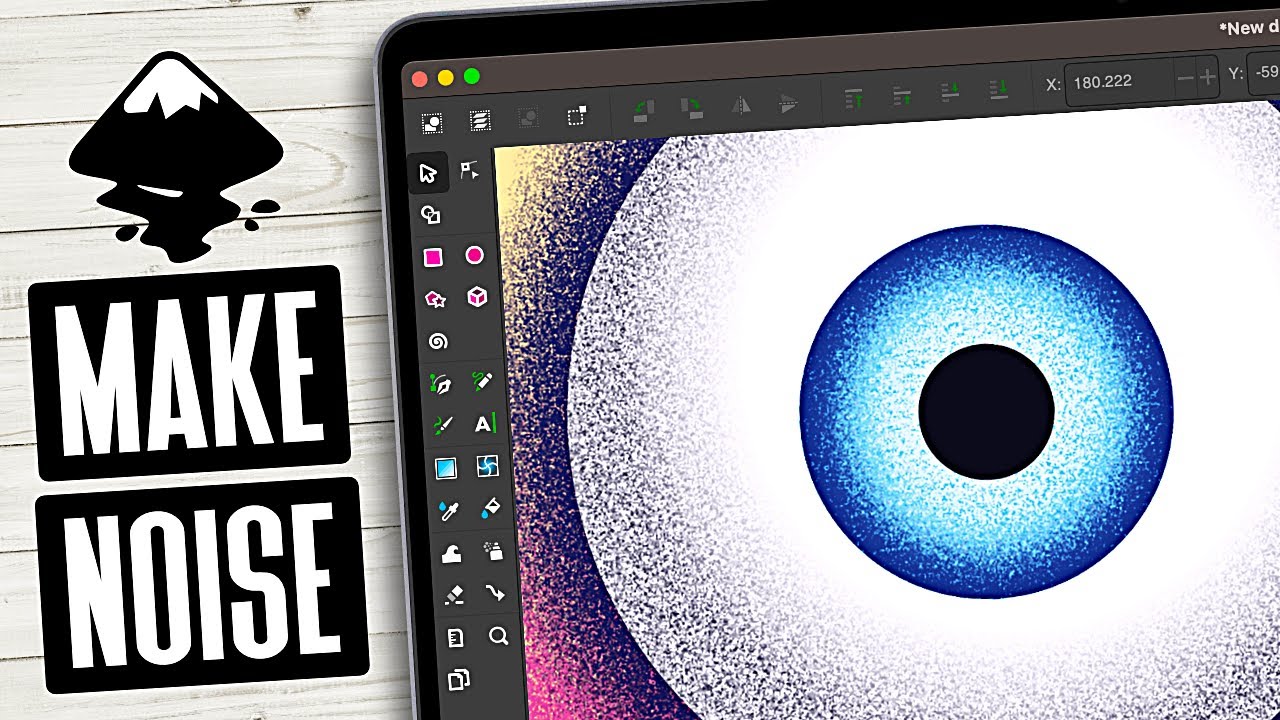 How To Make Noise Gradients In Inkscape