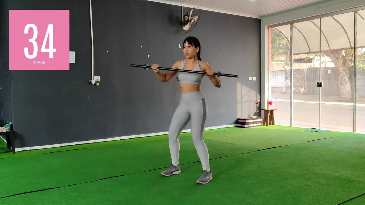 Treino com Cabo de Vassoura Para SUGAR a Barriga e Fechar Diástase (Funciona de Verdade!)