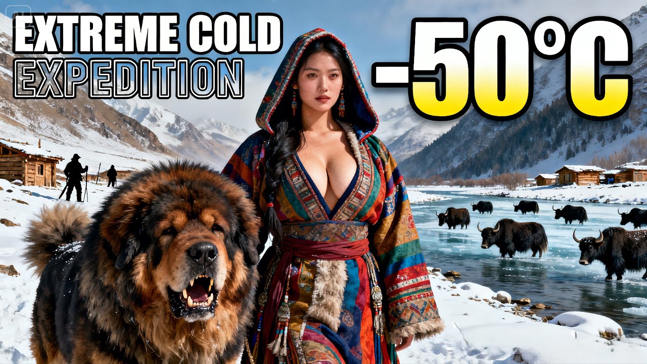 Extreme Living! 24 Hours with a Tibetan Family on Frozen Permafrost at -50°C