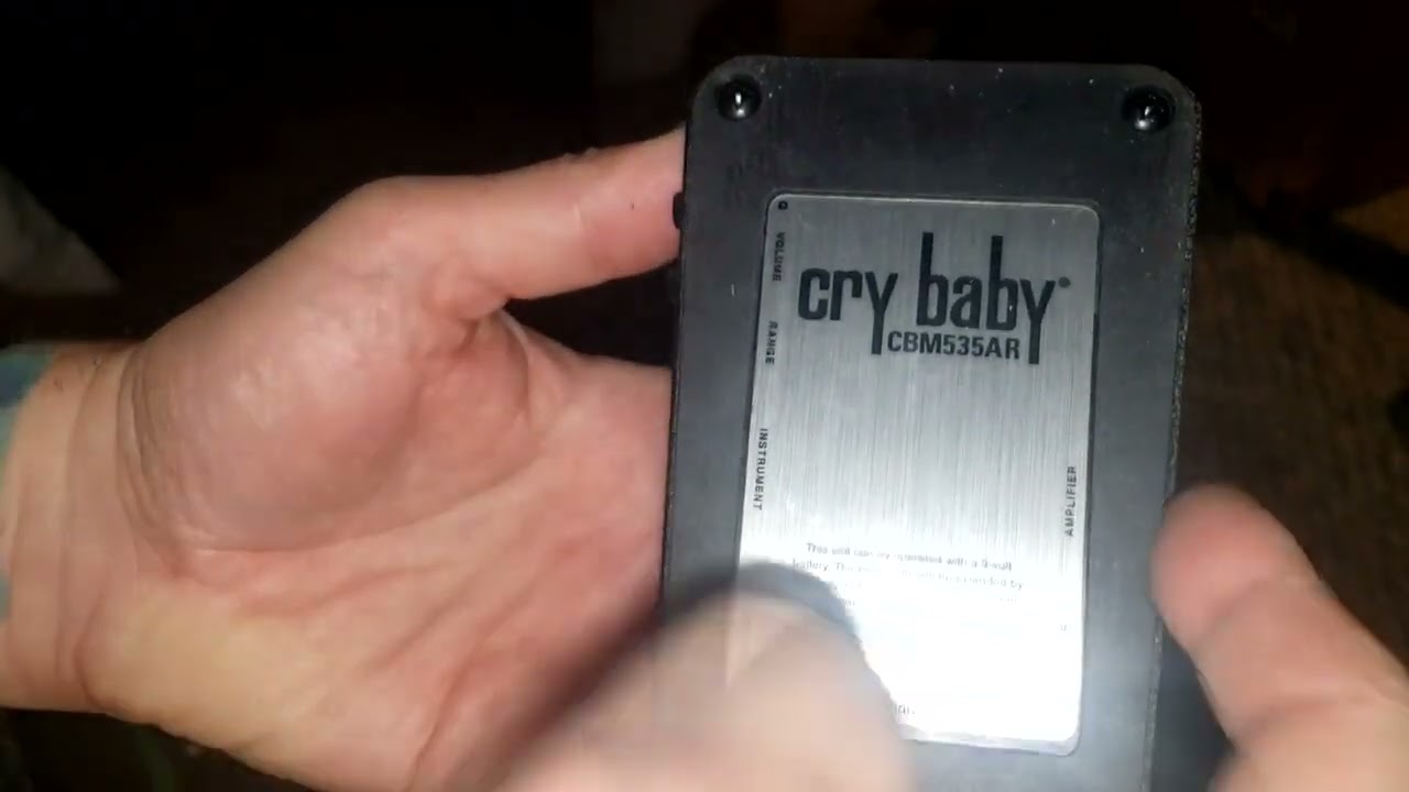 Mini Dunlop Crybaby Wah with Boost CBM535AR
