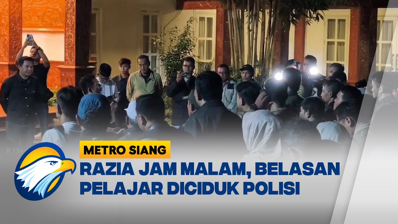 Belasan Pelajar di Purwakarta Terjaring Razia Jam Malam [Metro Siang]