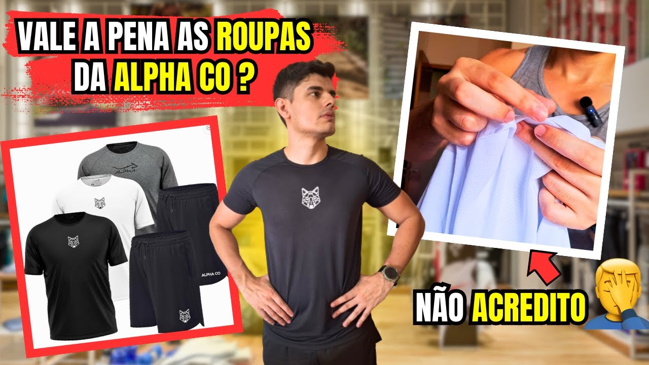 VALE A PENA COMPRAR AS ROUPAS DA ALPHA CO ? ROUPA BOA E BARATA PARA TREINO ?
