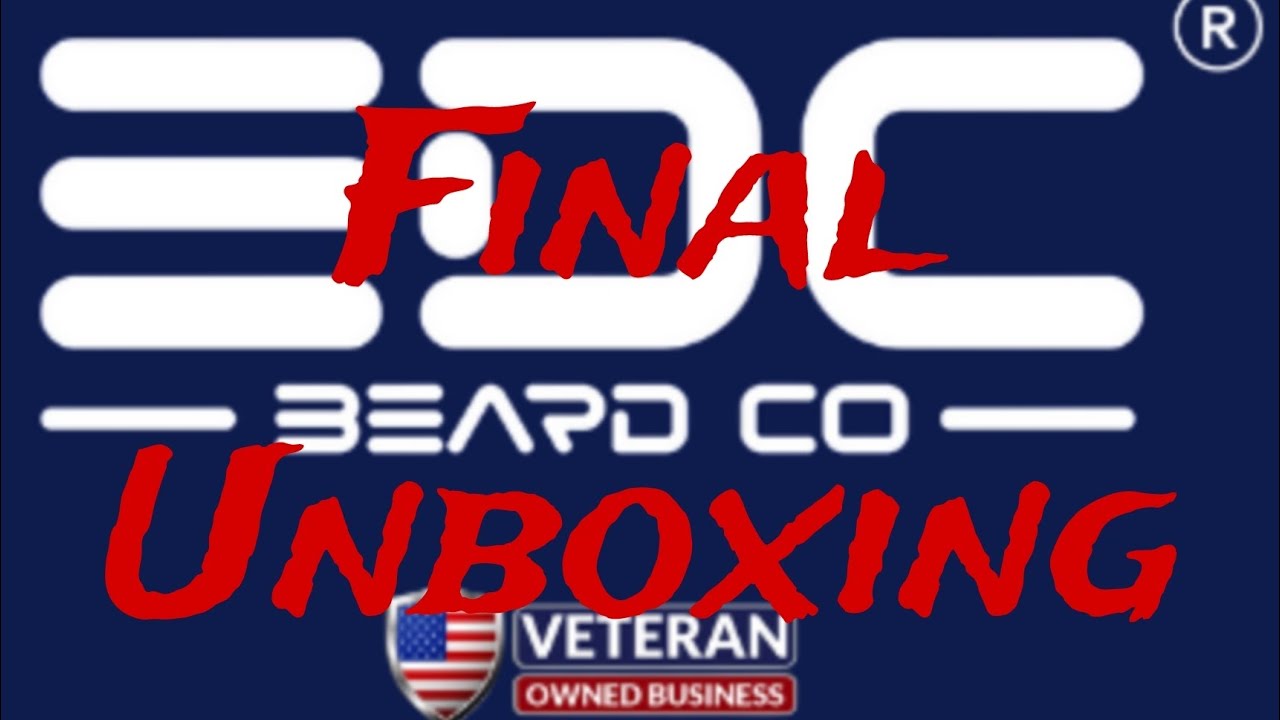 Final unboxing of EDC Beard Co.