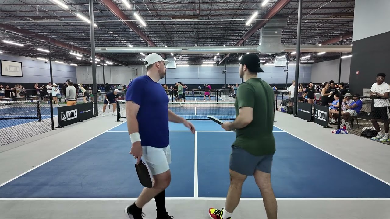 ERA Open Men's Doubles 5.0+ Pickleball Jason & Bassem vs. Mark and Chris