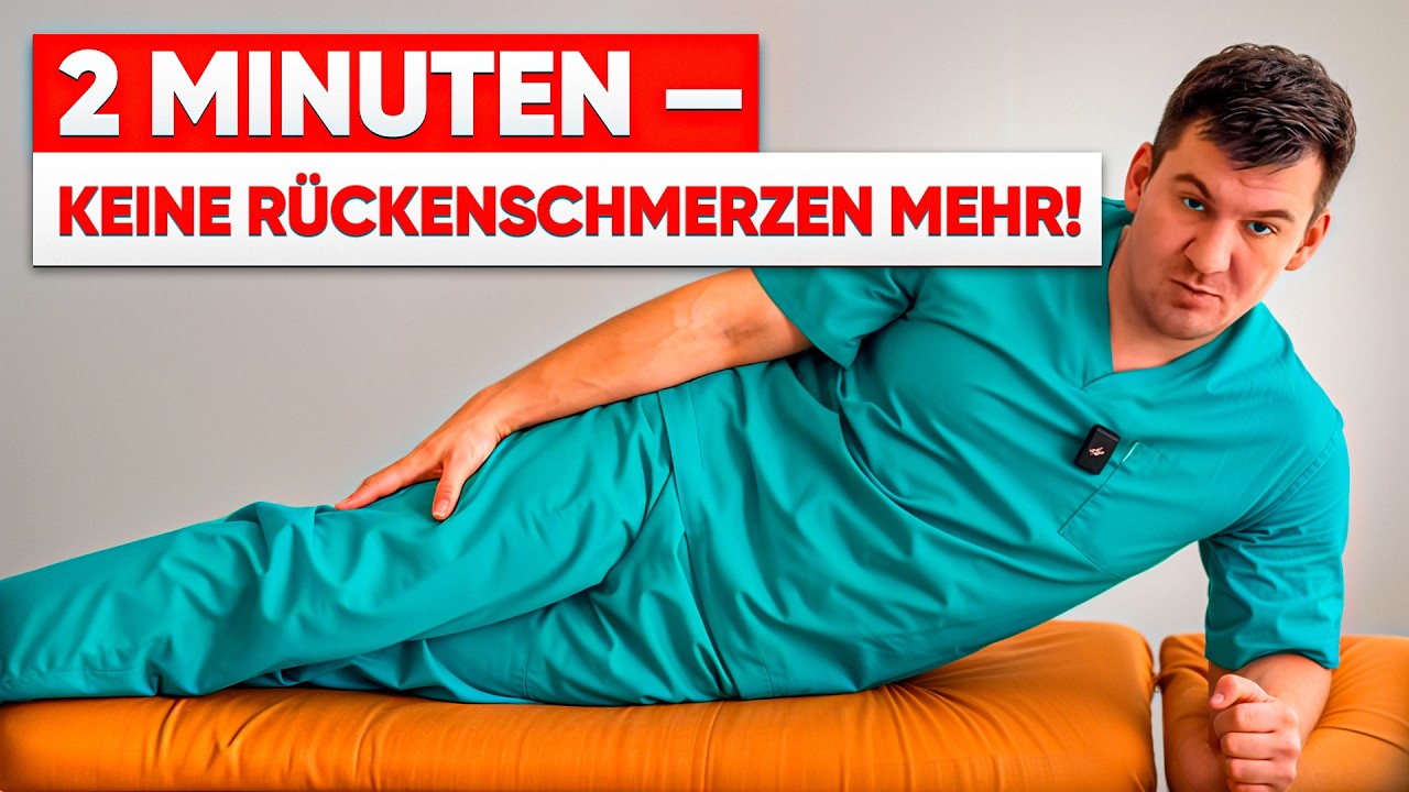 2 Minuten — und dein Rückenschmerz ist für 10 Jahre weg!