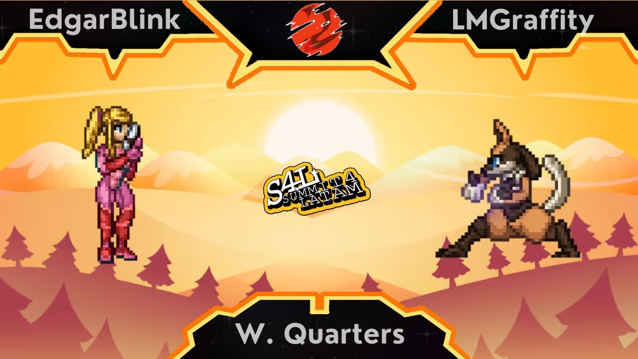 EdgarBlink (ZSS) vs. LMGraffity (Lucario) - Winner's Quarters - SSF2 Summit LATAM 4