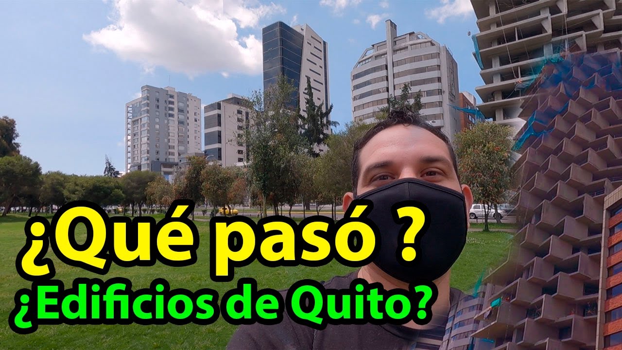 Así me encontré las Edificaciones que serán las Mas altas de Quito. Albert Oleaga. Ecuador