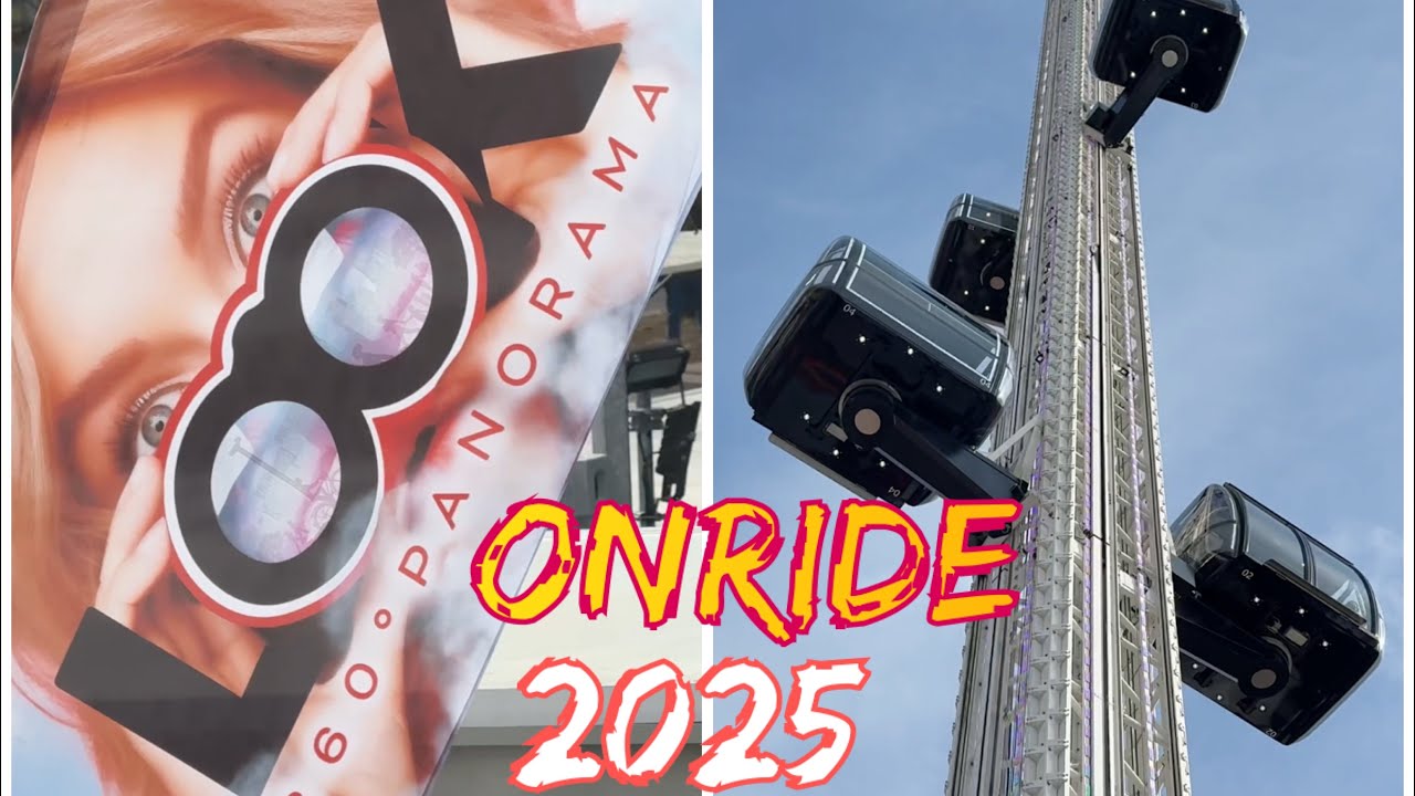 LOOK 360° Panorama Skylift - Schneider (Onride) Frühjahrs Send - Kirmes Münster 2025 – Aussichtsturm