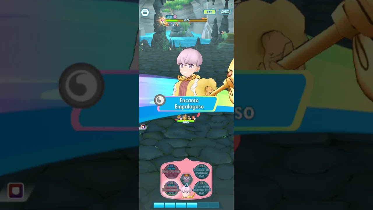 Pokémon Masters EX - Lvl 200 4/5 EX Ortega solos Uxie