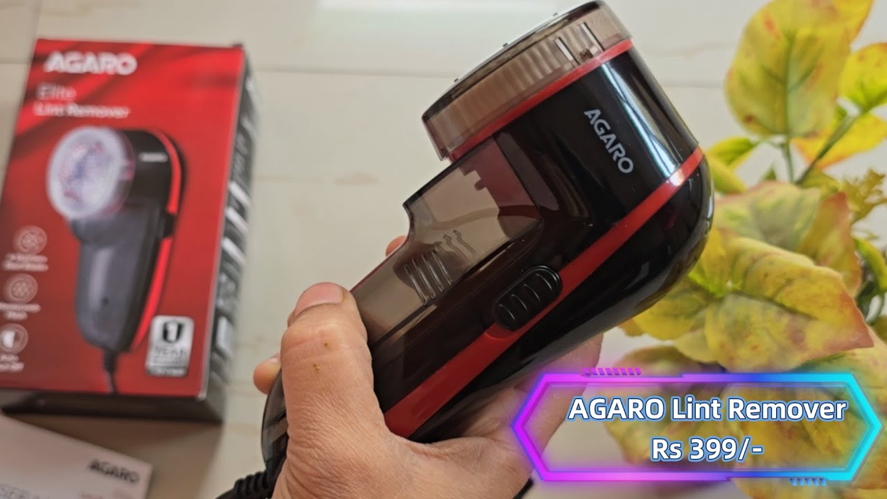 AGARO Elite Lint Remover for Woolen Sweaters Unboxing and Review in Hindi | AGARO Lint Remover