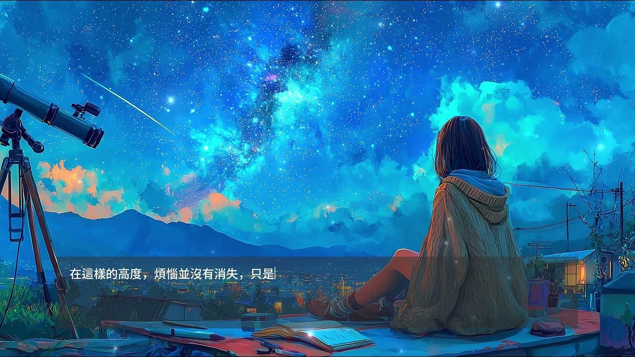 Looking Up at the Stars — Night City Lofi | 夜晚仰望星空 Lofi