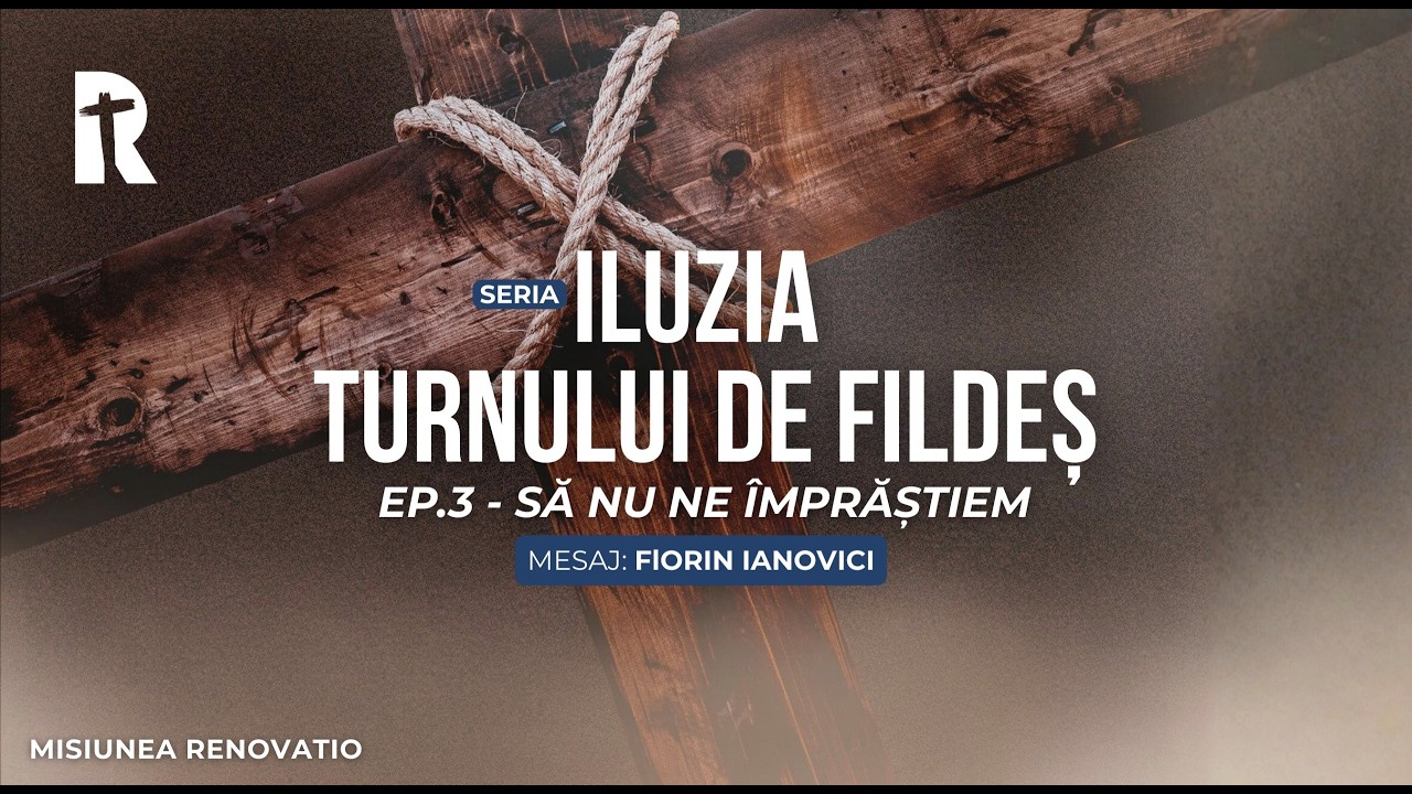 🔴LIVE BISERICA RENOVATIO |  Florin Ianovici - ep.3 - Să nu ne risipim | 15 Martie 2026
