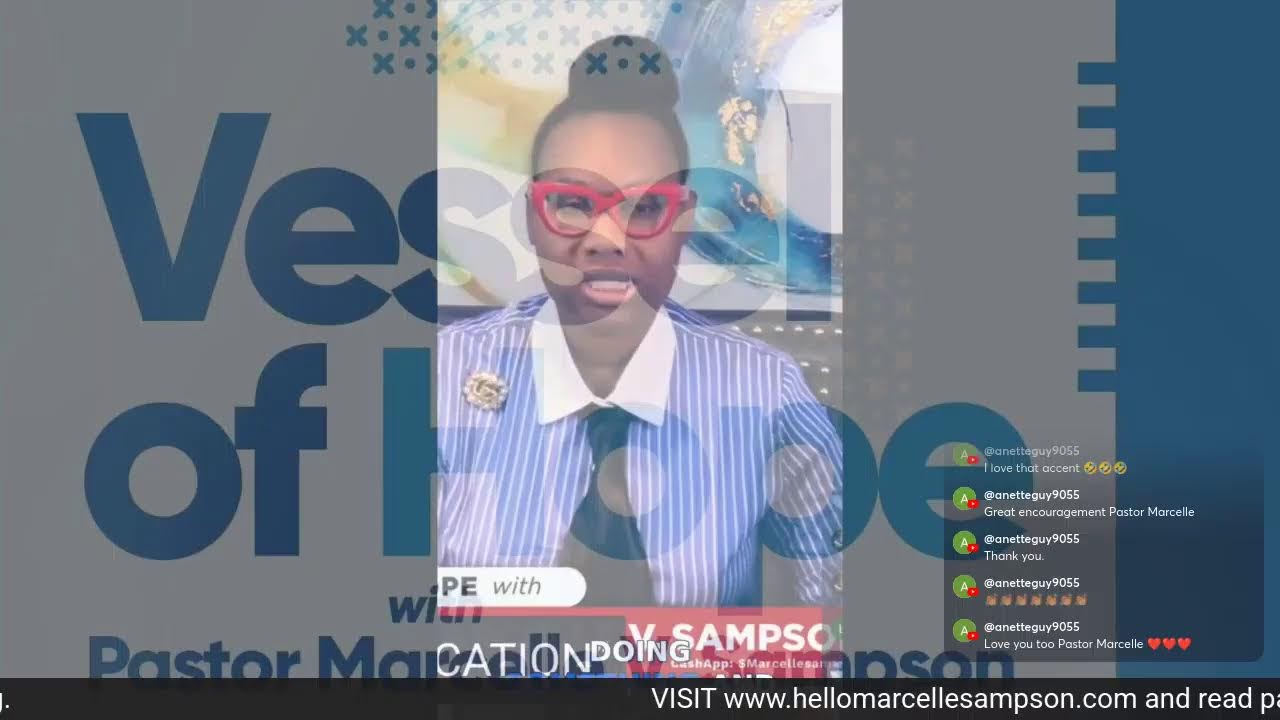 “NEW CHAPTER” - Pastor Marcelle V. Sampson