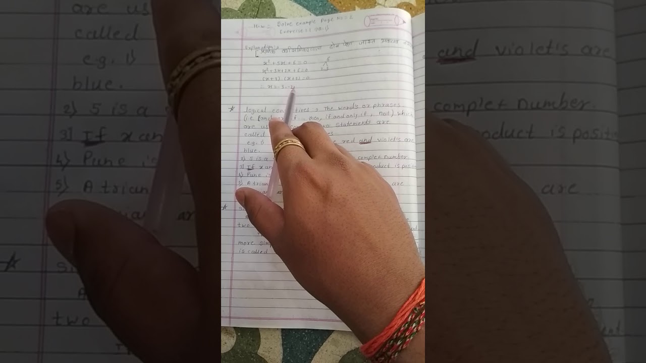 Mathematical logic in Marathi part 1