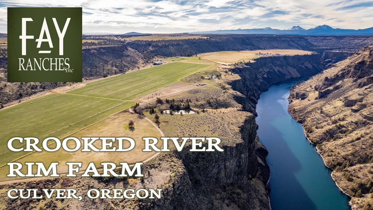 SOLD | Oregon Property For Sale | Crooked River Rim Farm | Culver, Oregon