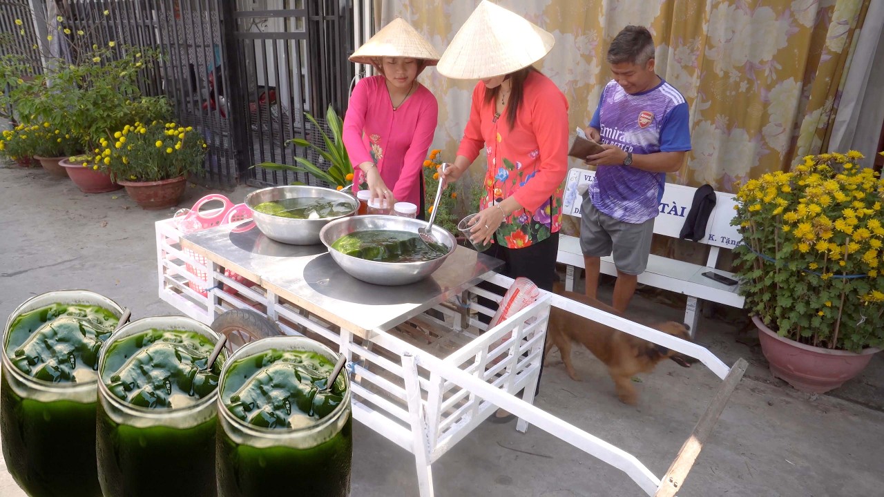 Trời Nắng Nóng Đã Có Xe SÂM LÁ Giải khát