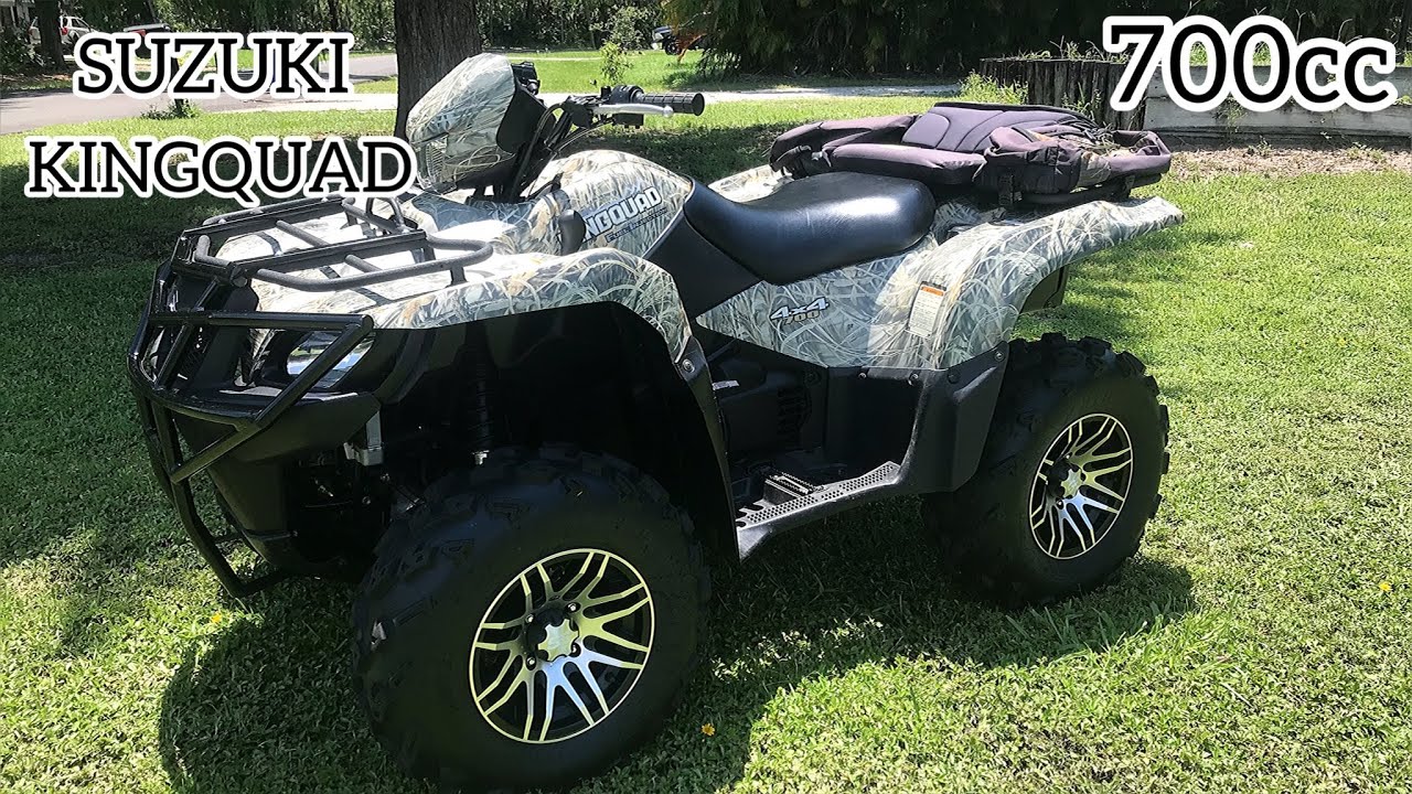 Обзор и осмотр квадроцикла SUZUKI KINGQUAD 700cc 4x4 | 2006 ATV