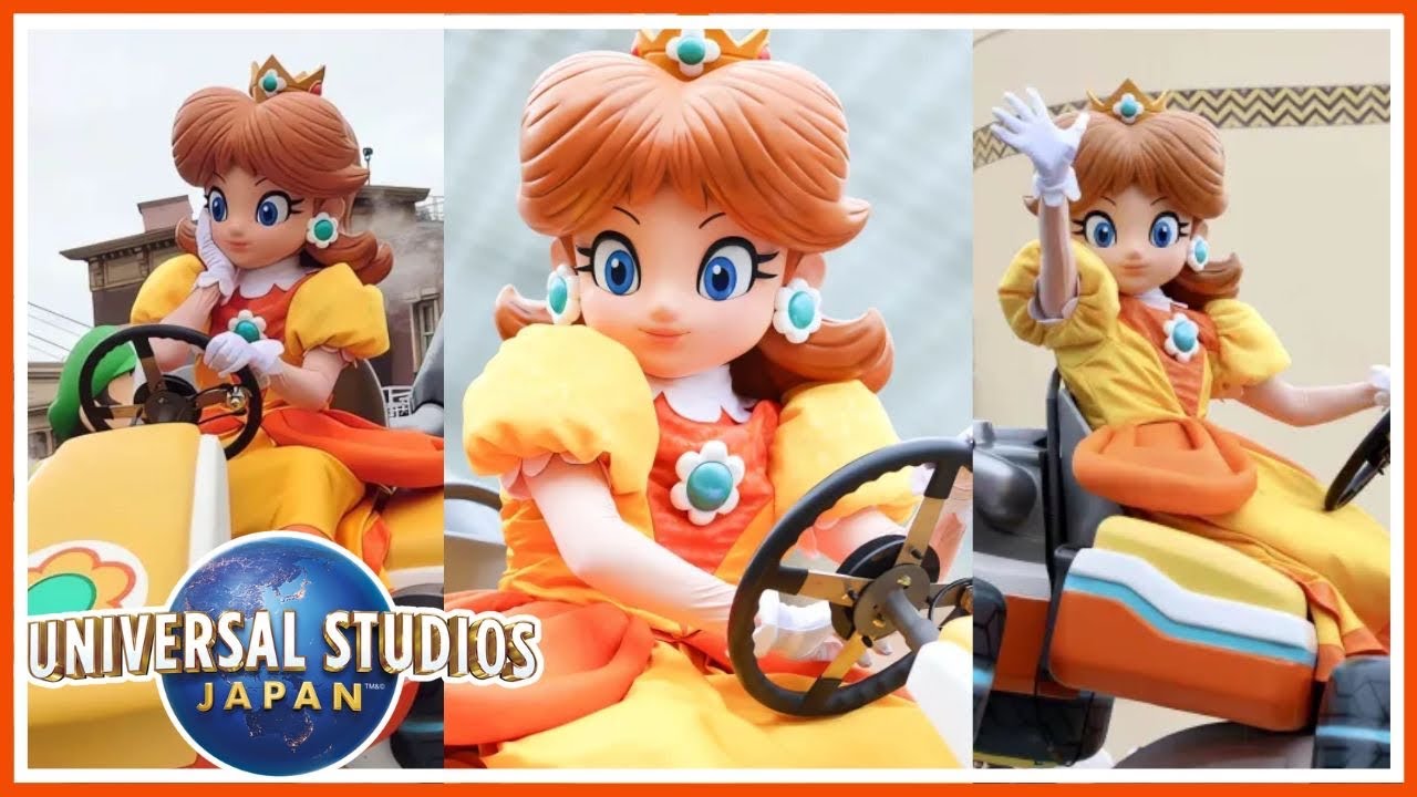 ✿ Universal Studios Japan | Princess Daisy Mascot (NO LIMIT Parade) ✿