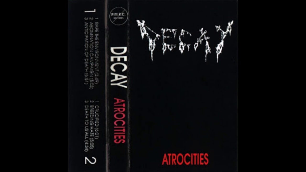 DECAY (USA/OH) - Atrocities Demo 1991 [FULL DEMO]