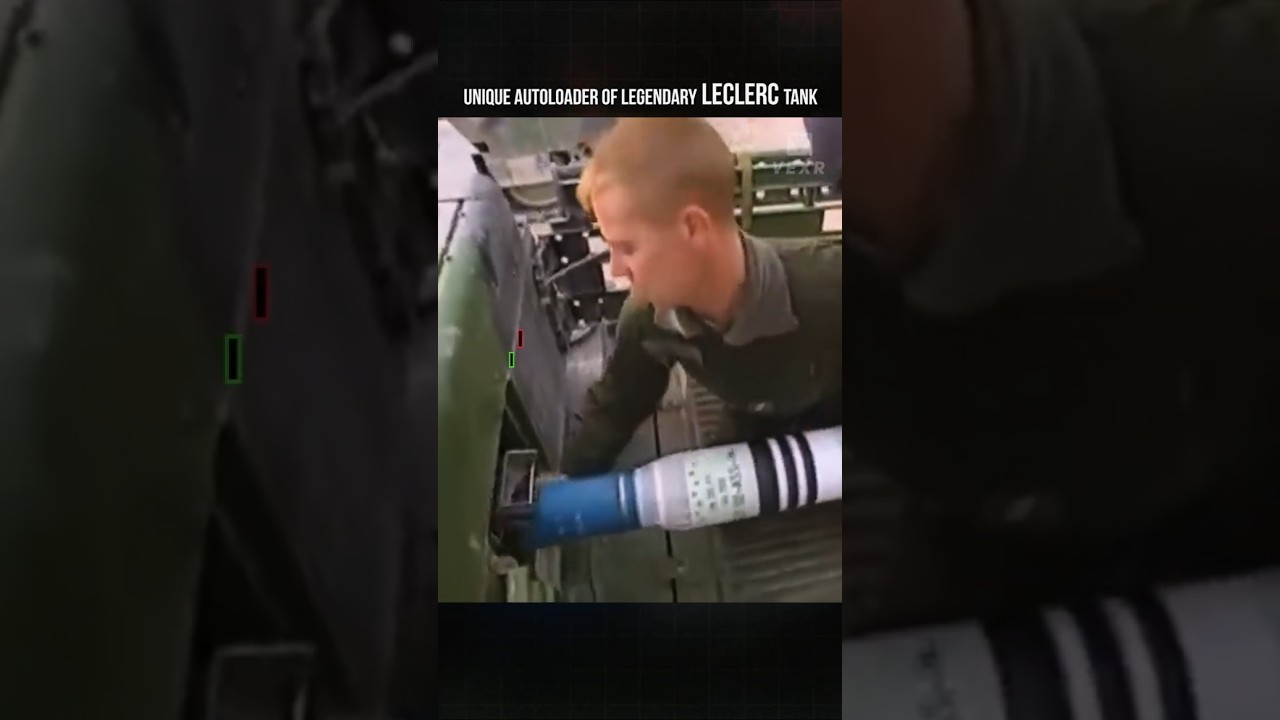 Unikalny Autoloaders Legendarnego Czołgu &bdquo;Leclerc&rdquo;