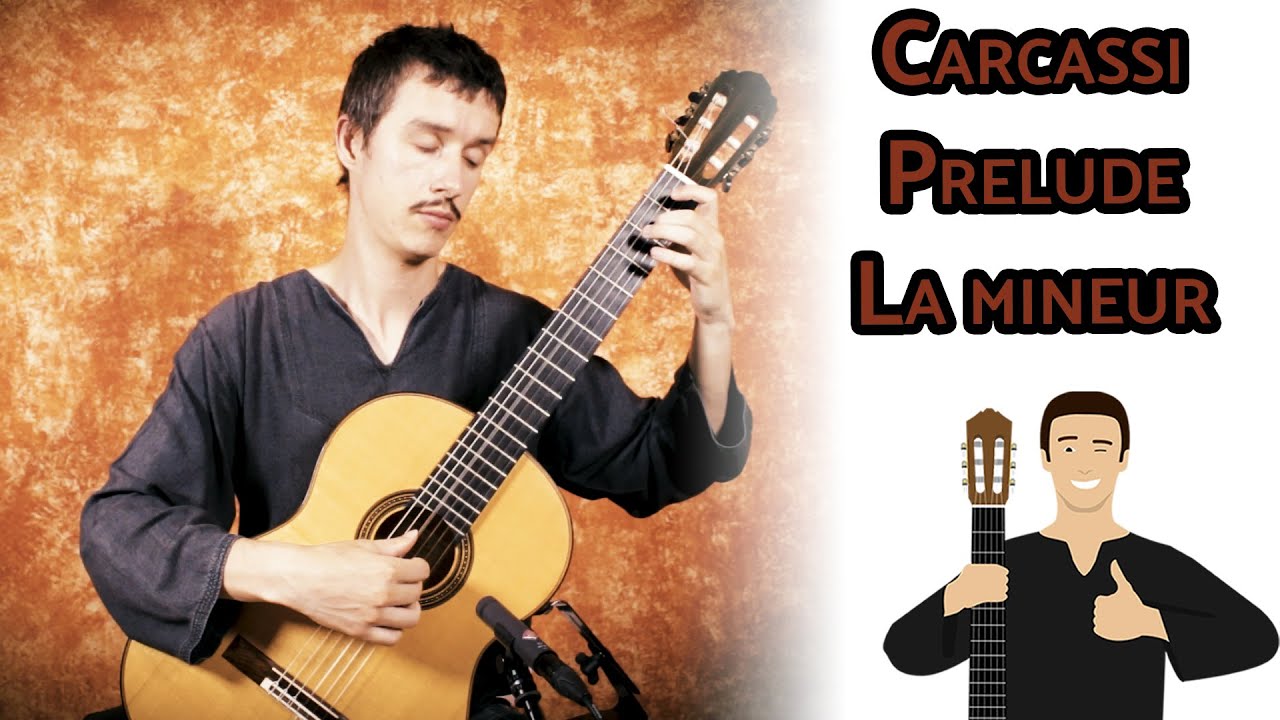 Joli Prelude en La mineur de Matteo Carcassi