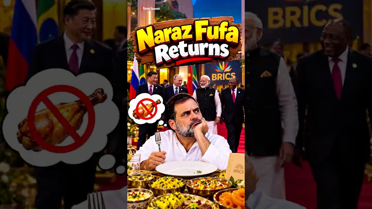 Rahul Gandhi Becomes Naraaz Fufa!😂 #shorts