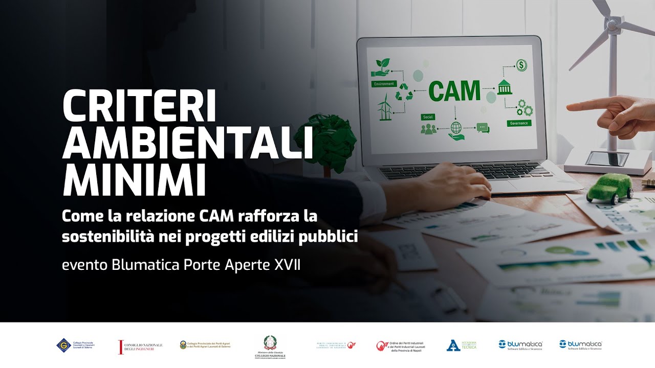 CRITERI AMBIENTALI MINIMI: evento Blumatica Porte Aperte XVII