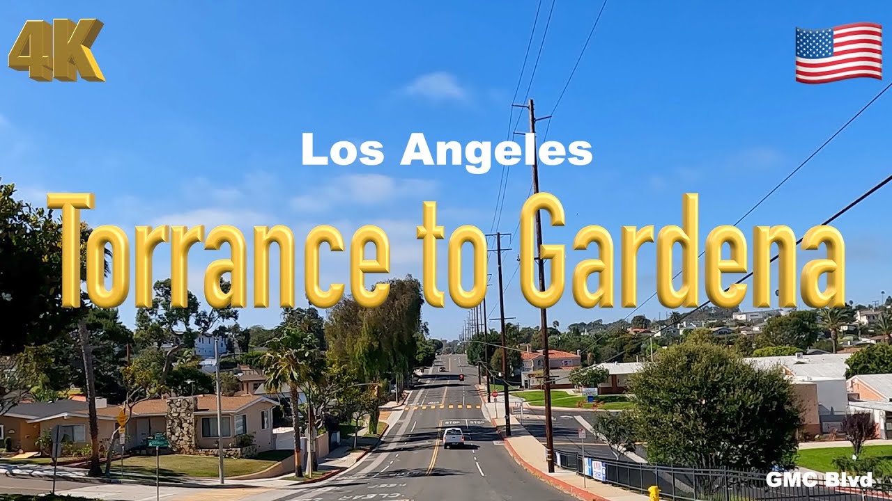 [4K] Los Angeles 🇺🇸, Torrance to Gardena California USA in Jul 2022 - Drive