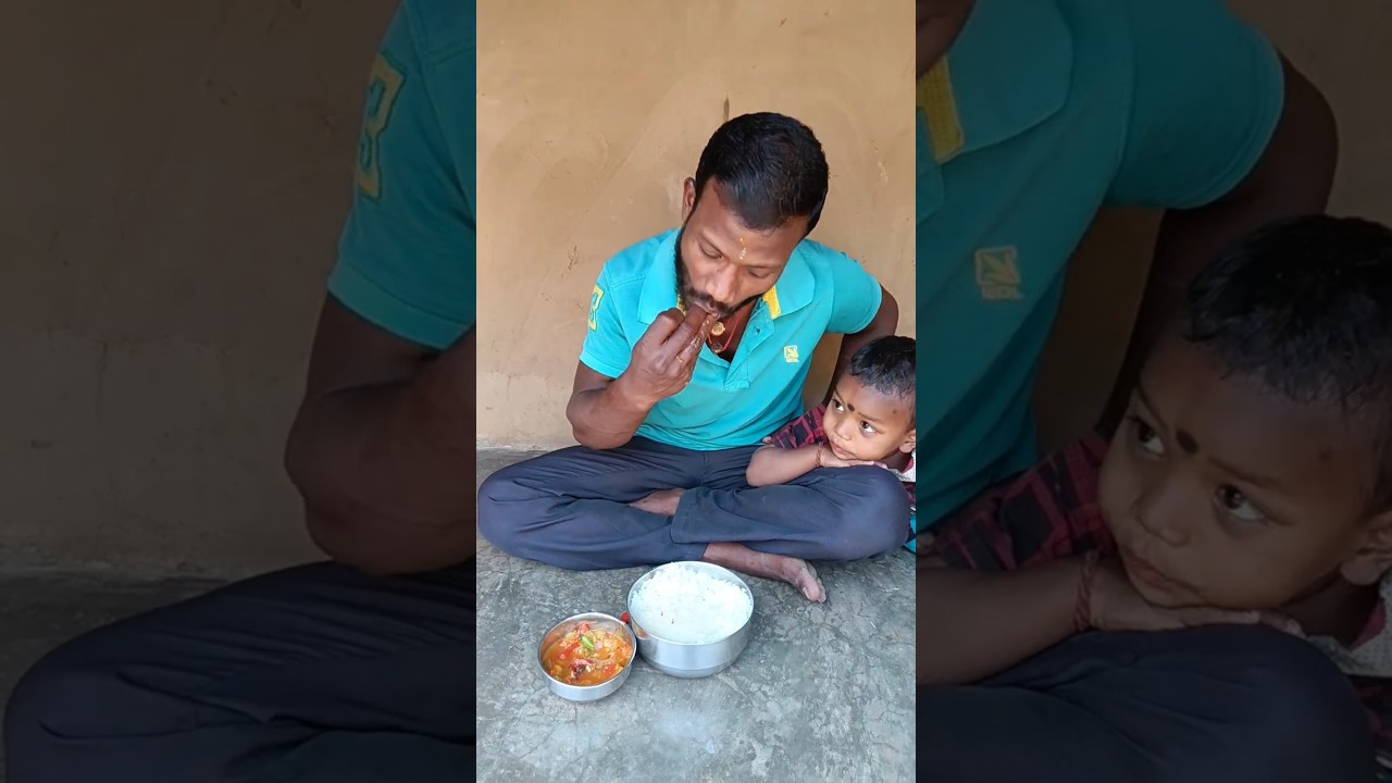 Bilati Baigan Jula Pakhala Eating | Odisha Food #shorts #viral