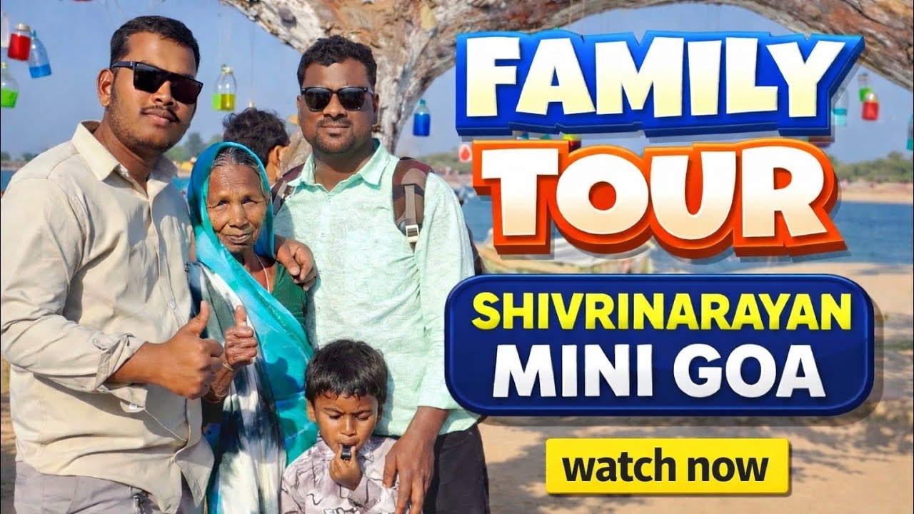 #vlog 06 Mini Go Family Tour Shivrinarayan full enjoy 